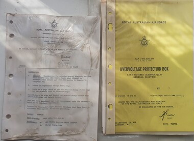 Manual (Item) - (SP) AAP 7415.020-3M Overvoltage Protection Box Part Number 3S2060DC135A1 (General Electric)