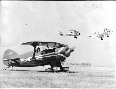 Photograph (Item) - PITTS S1 VH-AOY ,Owned By John Ronald Day