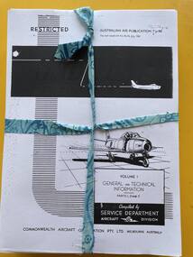 Document (Item) - (SP) AAP 7212.004-2 RAAF Pub 721:94 Sabre Mk 30 31 32 Vol 1 Part 1 General and Technical Information