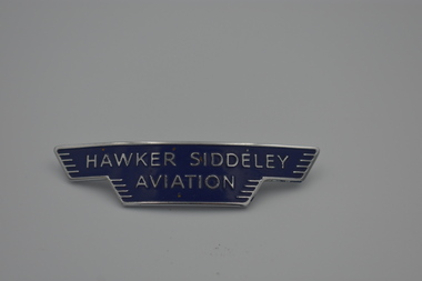 Badge (Item) - Badge Hawker Siddeley Aviation
