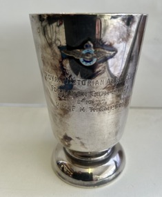 Award (Item) - Trophy Issued To Miss F.M.Thompson By Royal Victorian Aero Club Formation Competition  09.10.57