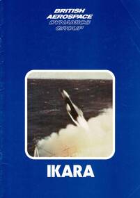 Booklet (item) - Booklet Advertising the Ikara Anti-Submarine Missile System, British Aerospace Dynamics Group: Ikara