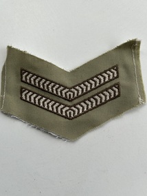 Uniform (Item) - RAAF Insignia Rank Corporal Khaki Cotton