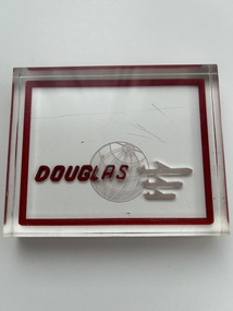 Decorative object (Item) - Douglas Acrylic Paper Weight 12.5cm W  x  10.2cm H