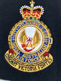 Badge (Item) - RAAF 21 Squadron Crest City Of Melbourne Patch