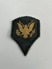 Badge (Item) - US Army Specialist Rank Spread Eagle On Green Patch