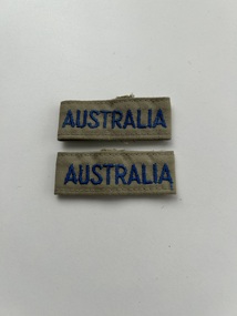 Uniform (Item) - RAAF Nationality Tab WW (Tropical Dress)