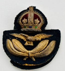 Memorabilia (Item) - RAAF Officer's Bullion Cap Badge