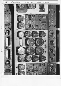 Manual (Item) - (SP) Internal photos covering cockpit instrumentation - Caribou