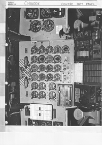 Manual (Item) - (SP) Internal photos covering cockpit instrumentation - Chinook