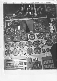 Manual (Item) - (SP) Internal photos covering cockpit instrumentation - F111C