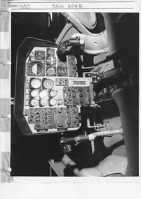 Manual (Item) - (SP) Internal photos covering cockpit instrumentation - Bell 206B