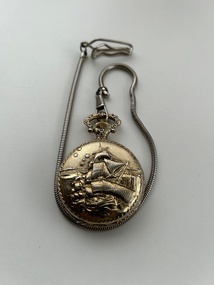 Accessory (Item) - Pocket Watch & Chain  Bicentenary 1788-1988 Limited Edition Commemorative  Quartz