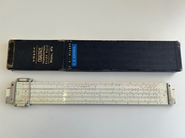 Equipment (Item) - Trigonometrical Slide Rule Dualface W&G Model 476