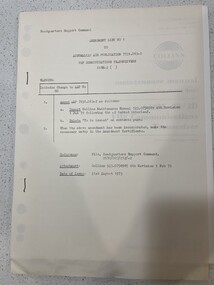 Document (Item) - (SP) AAP 7831.063-2 VHF Communications Transceivers 618M-2 Amendment List 1