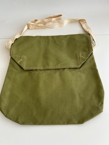 Equipment (item) - Army Canvas Bag  300 mm x 275 mm with canvas shoulder strap