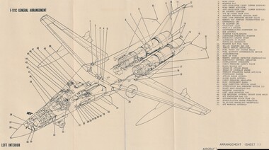 Document (Item) - (SP) F111C General Arrangement Left Interior