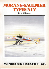 Magazine (item) - (SP) Windsock Datafiles No  058- Morane,Saulnier Types N I V
