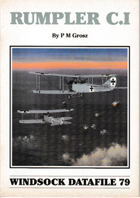 Magazine (item) - (SP) Windsock Datafiles No  079- Rumpler C I
