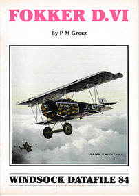 Magazine (item) - (SP) Windsock Datafiles No  084- Fokker D VI