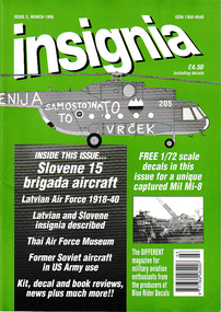 Magazine (item) - (SP) Insignia Issues for 1996