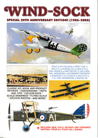 Magazine (item) - (SP) Windsock 20th Anniversary Edition (1985-2005)