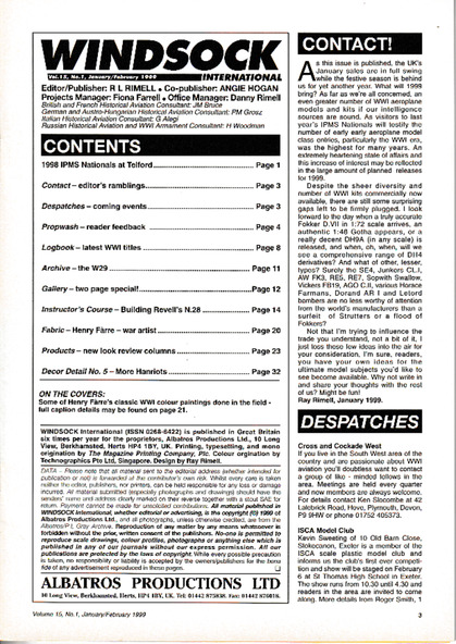 Magazine (item) - (SP) Windsock International Vol 15