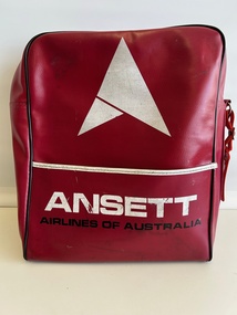 Accessory (item) - Vintage Ansett Airlines Of Australia Cabin Bag