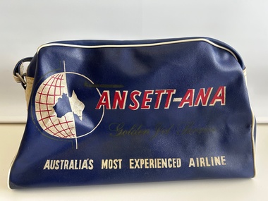 Accessory (item) - Ansett-ANA Golden Jet Service Travel Bag