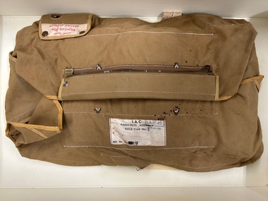 Equipment (item) - I.A.C Parachute Assembly Back Type MK II Ref. No. 15A/541