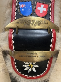 Souvenir (item) - Pilatus PC-9 Commemoration Swiss Cow Bell