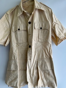 Uniform (item) - RAAF Tropical Uniform Jacket, RAAF Tropical Uniform Jacket Belonging To W.A.Eacott