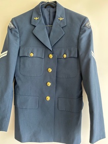 Uniform (item) - Royal Australian Air Force (RAAF) Dress Jacket  Worn By P.Miller A322258