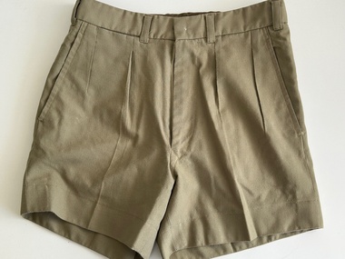Uniform (item) - RAAF Khaki Drill Shorts Owned By P.Miller A322258