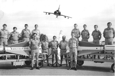Photograph (item) - Photograph 478 Maintenance Squadron Matra Fixers Butterworth Malaysia -Features P.Miller A322258