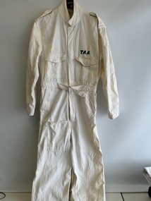 Clothing (item) - TAA White Overalls Owned By P.Bacon