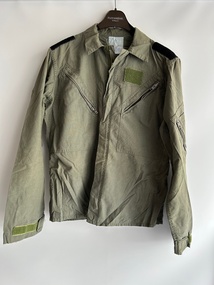 Uniform (item) - RAAF Flying Jacket Green Owned By Geoff Woods