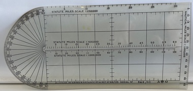Instrument (item) - Plotter, Bearing And Distance Mark 1 A