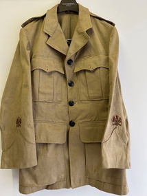 Uniform (item) - RAAF Warrant Officer Khaki Dress Tunic