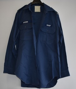 Uniform (item) - RAAF Utility Shirt Blue Long Sleeve Complete With Matching Pants