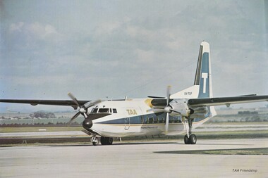 Photograph (item) - (SP) Fokker F27 Friendship TAA VH-TQP
