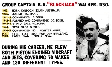 Photograph (item) - Group Captain BR Blackjack Walker