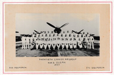 Photograph (item) - HMS Ocean 20th Carrier Air Grp 1947