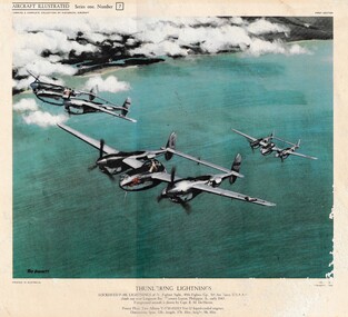 Photograph (item) - Lightnings - Lockheed Ray Honisett print