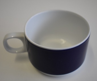 Ceramic (item) - Ansett Blue And White Tea/Coffee Cup