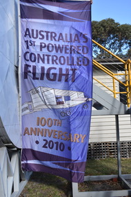 Banner (item) - Harry Houdini 100th Flight Anniversary Banner