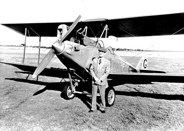 Photograph (item) - Avro Sports Avian (The Red Rose) used in The Lancaster Miller Affair mini series