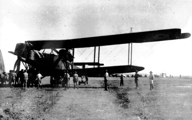 Photograph (item) - Handley Page flown by Ross Smith in Palestine
