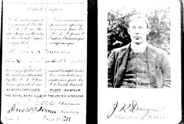 Photograph (item) - John Duigan's original brief