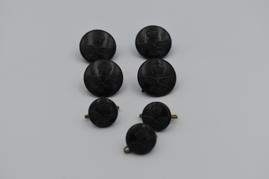 Uniform (item) - RAAF Uniform Buttons Bakelite